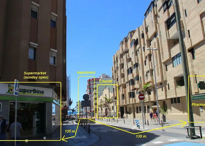 Yellow Sunmarine Ii Апартаменты Лас-Пальмас-де-Гран-Канария